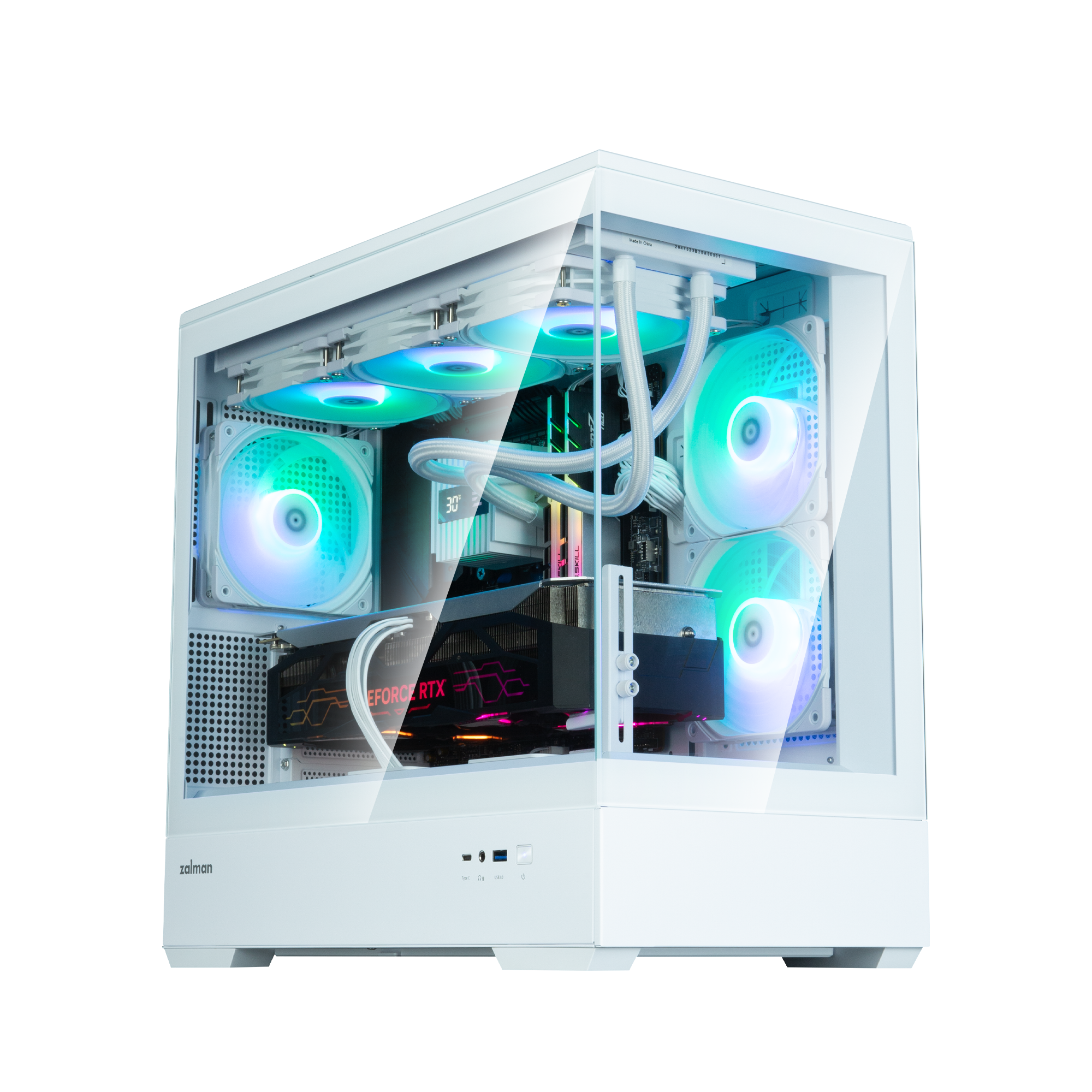 Компьютерный корпус Zalman P30 White V2 (P30 White V2) фото