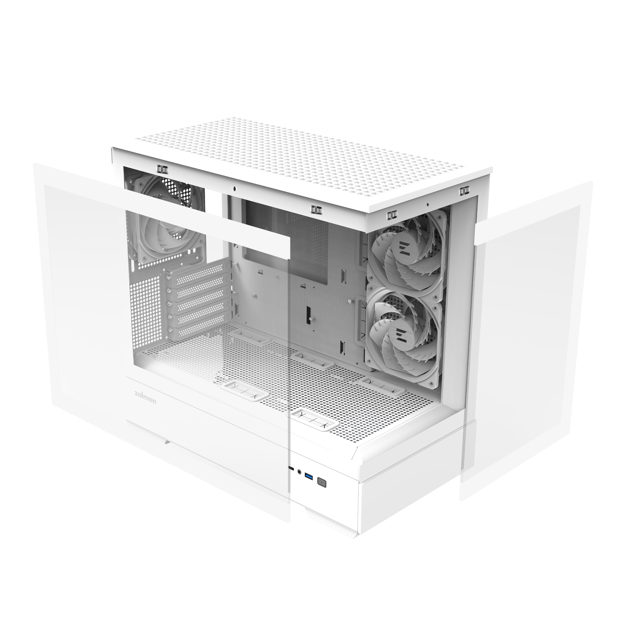 Компьютерный корпус Zalman P30 White V2 (P30 White V2) фото
