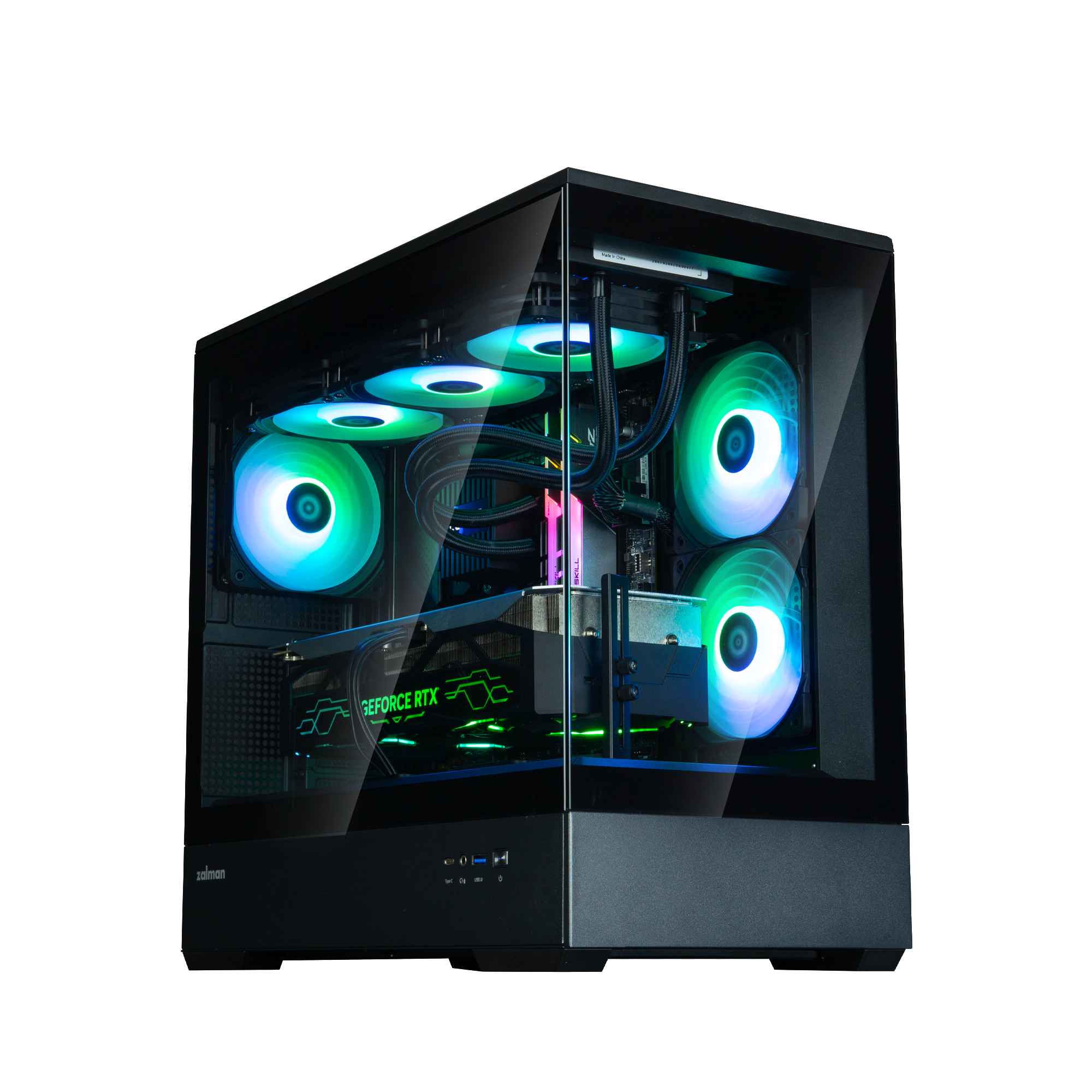 Компьютерный корпус Zalman P30 Black V2 (P30 Black V2) фото