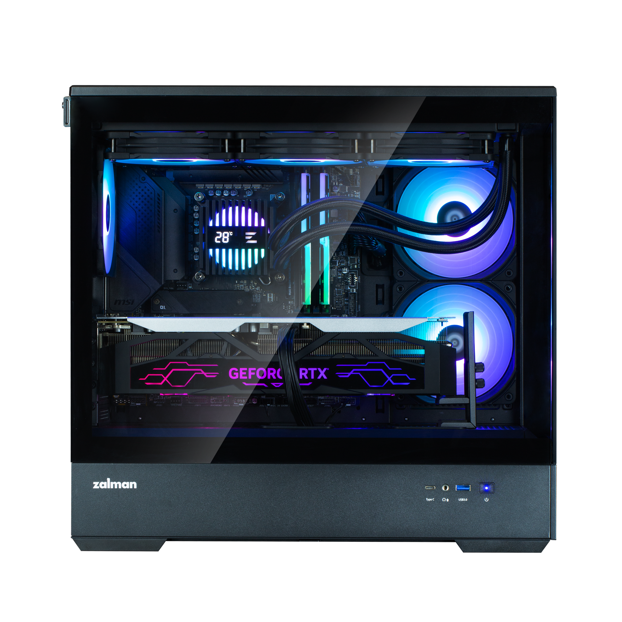 Компьютерный корпус Zalman P30 Black V2 (P30 Black V2) фото