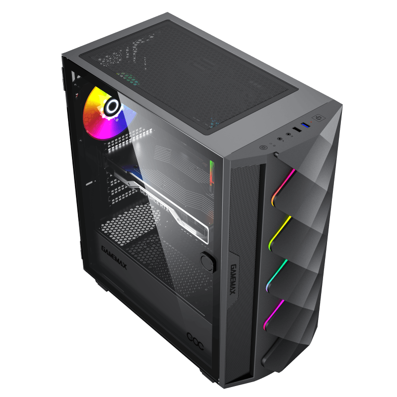 Корпус GameMax Diamond COC Black (Diamond COC BK) фото