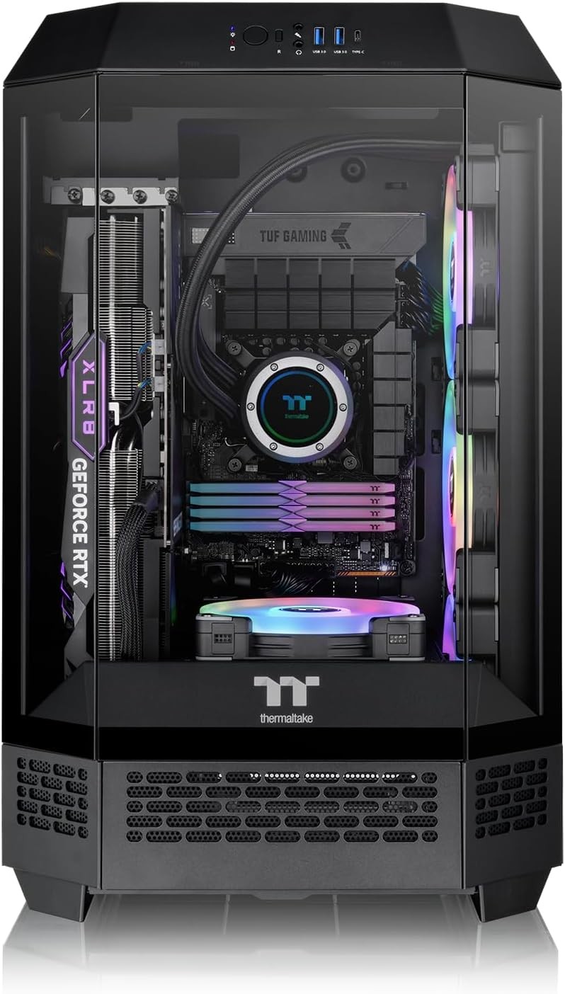 Компьютерный корпус Thermaltake The Tower 300 - Black (CA-1Y4-00S1WN-00) фото