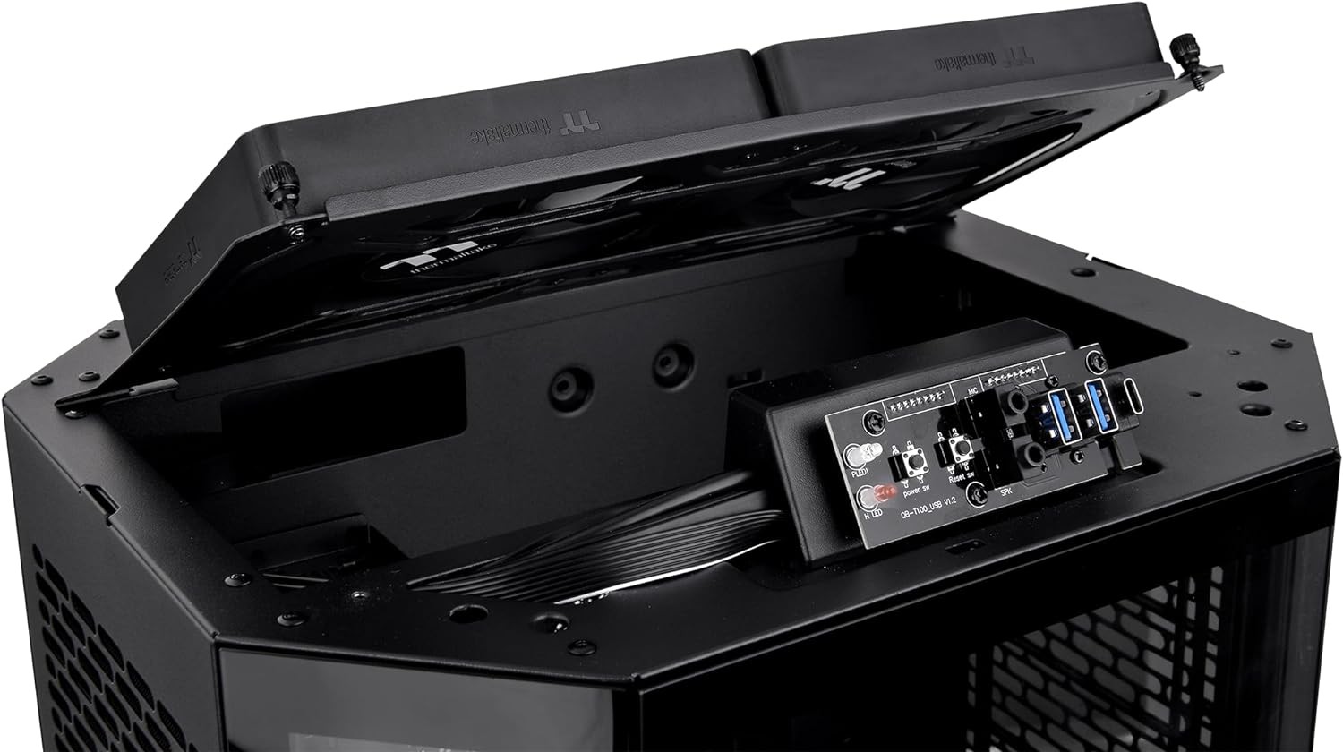 Компьютерный корпус Thermaltake The Tower 300 - Black (CA-1Y4-00S1WN-00) фото