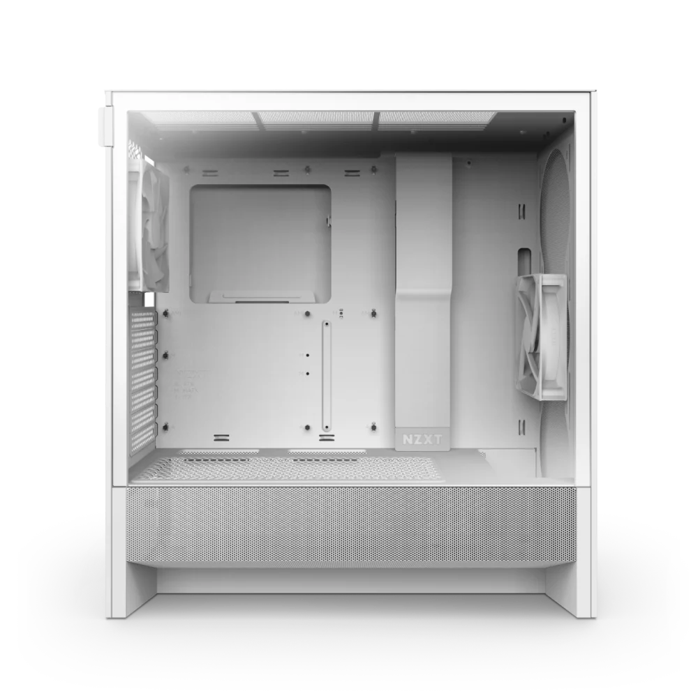 Компьютерный корпус NZXT H5 Flow White без Б/П (CC-H52FW-01) фото