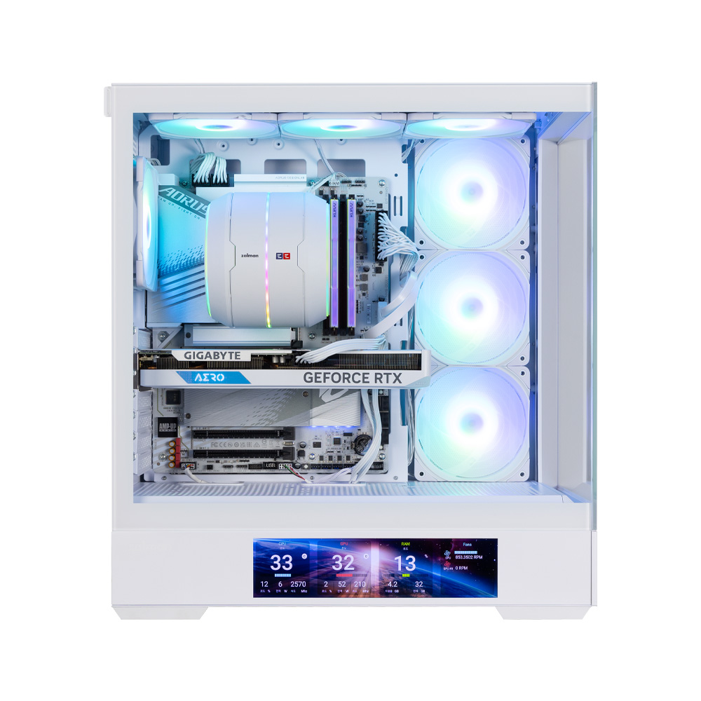 Компьютерный корпус Zalman P40 DS White (P40 DS White) фото