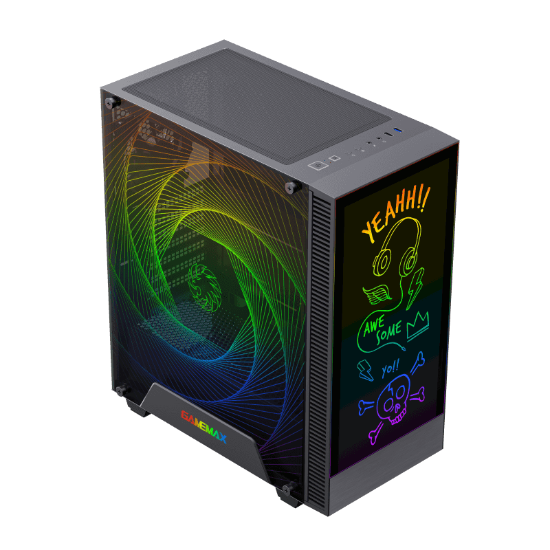 Корпус GameMax Kreator (MFG.A3612) BLACK (KREATOR (MFG.A3612) BLACK) фото