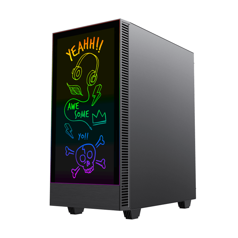 Корпус GameMax Kreator (MFG.A3612) BLACK (KREATOR (MFG.A3612) BLACK) фото