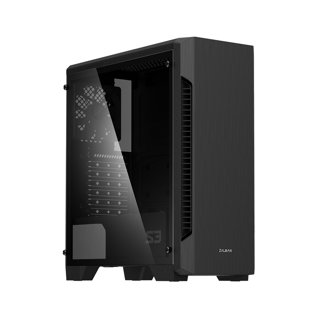 Компьютерный корпус Zalman S3 TG Black без Б/П (S3 TG) фото