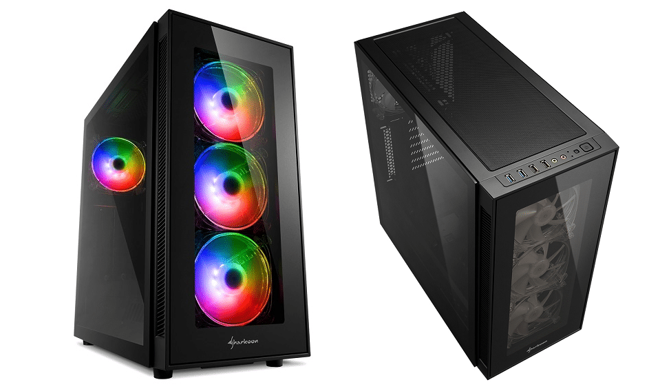 Корпус ПК без БП Sharkoon TG5 PRO RGB <ATX, 3x3.5, 4x2.5, 2xUSB 3.0, 2xUSB2.0, Audio, 452 (TG5 PRO RGB) фото