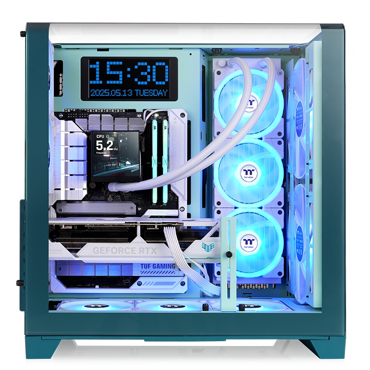Компьютерный корпус Thermaltake View 390 Air - Transformative Teal (CA-11F-00MTWN-00) фото