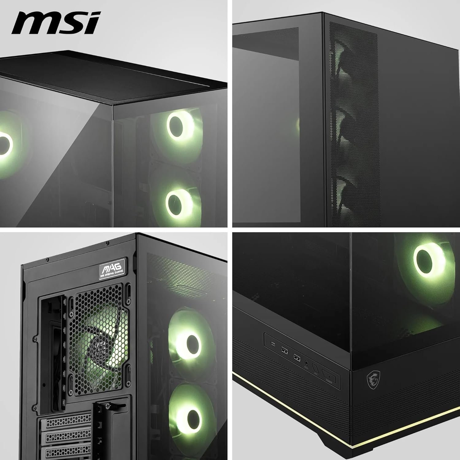 Компьютерный корпус MSI MAG PANO 110R PZ Black (MAG PANO 110R PZ) фото