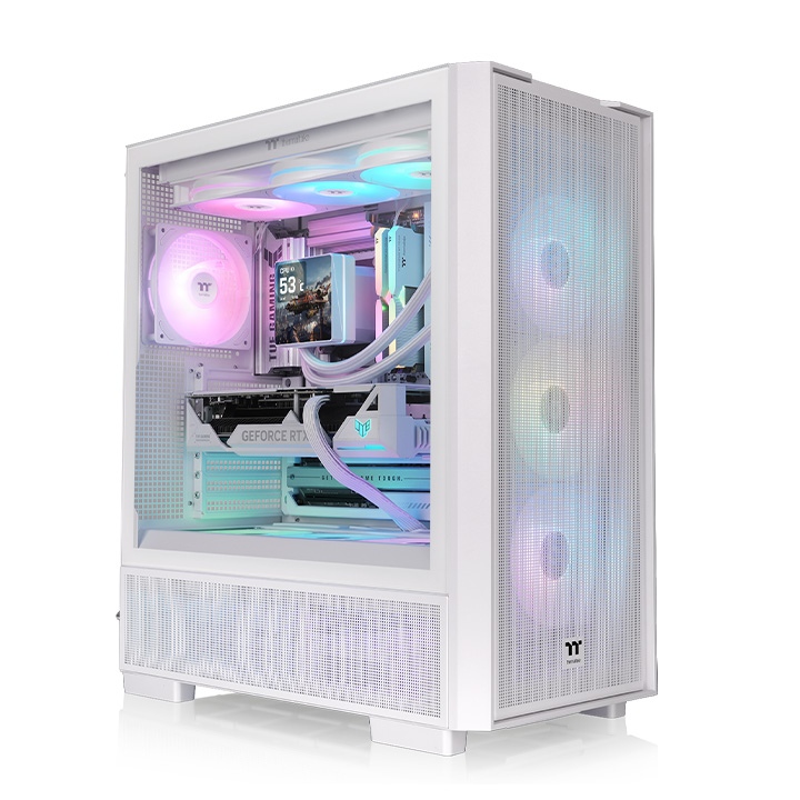 Компьютерный корпус Thermaltake S380 TG - White (CA-11K-00M6WN-00) фото