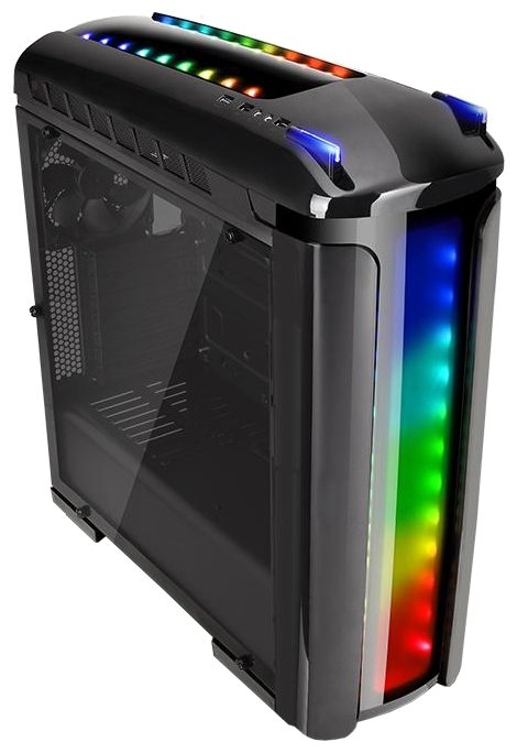 картинка Компьютерный корпус Thermaltake Versa C22 RGB Black без Б/П от магазина itmag.kz
