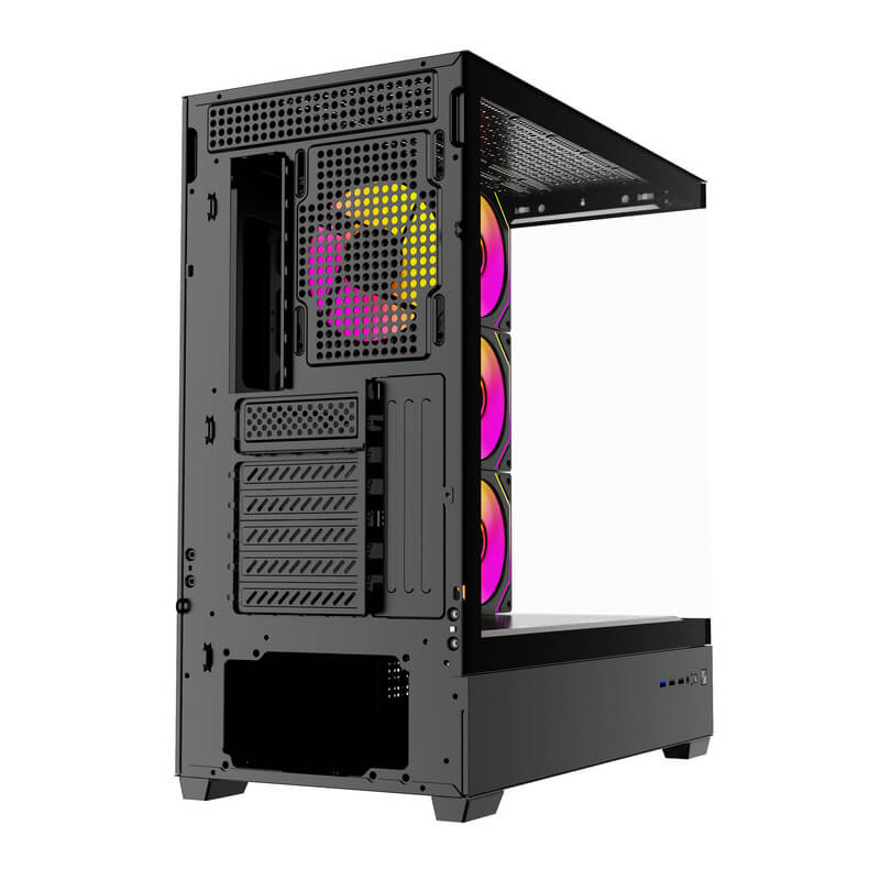 Корпус Wintek Tower 225-B TG, Black (225-B TG) фото