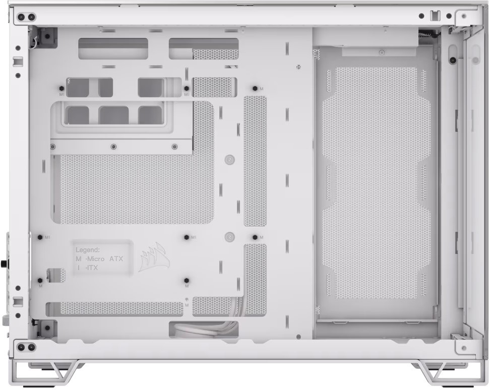 Корпус Corsair 2500X, White/Satin Gray Aluminum (CC-9011289-WW) фото
