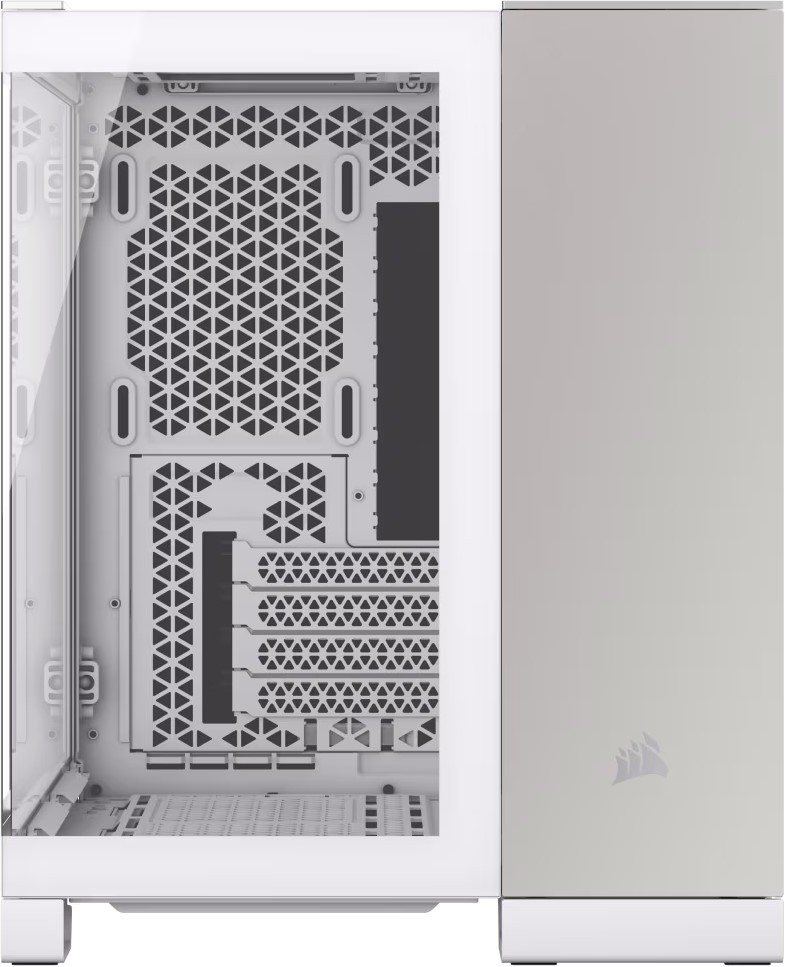 Корпус Corsair 2500X, White/Satin Gray Aluminum (CC-9011289-WW) фото