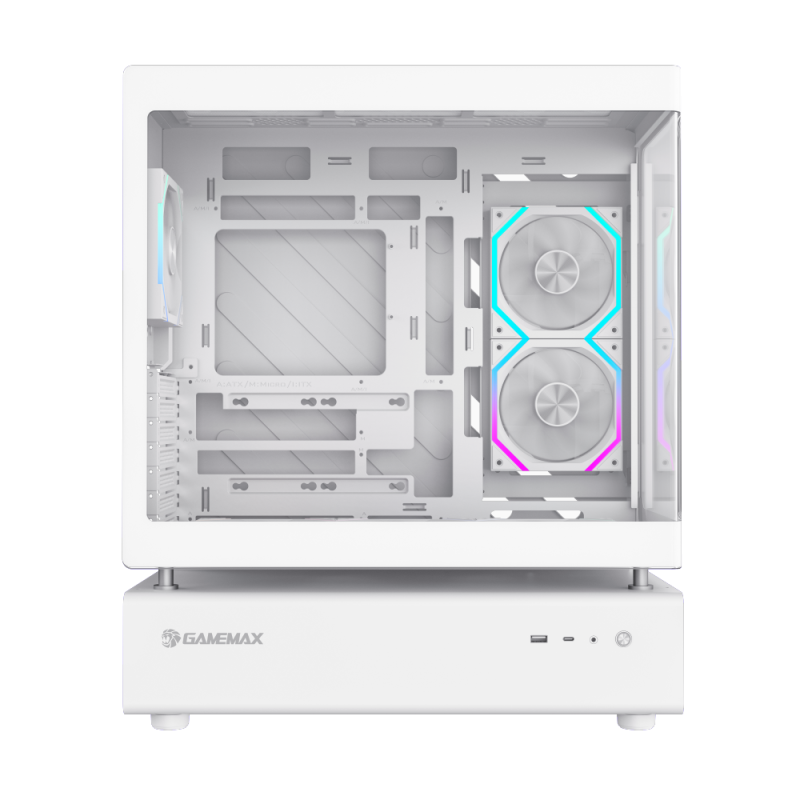 Компьютерный корпус Gamemax N80 WH White (12118000002) фото