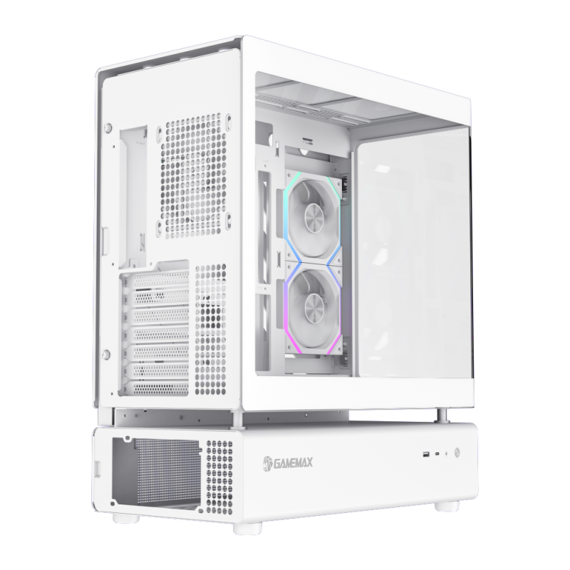 Компьютерный корпус Gamemax N80 WH White (12118000002) фото