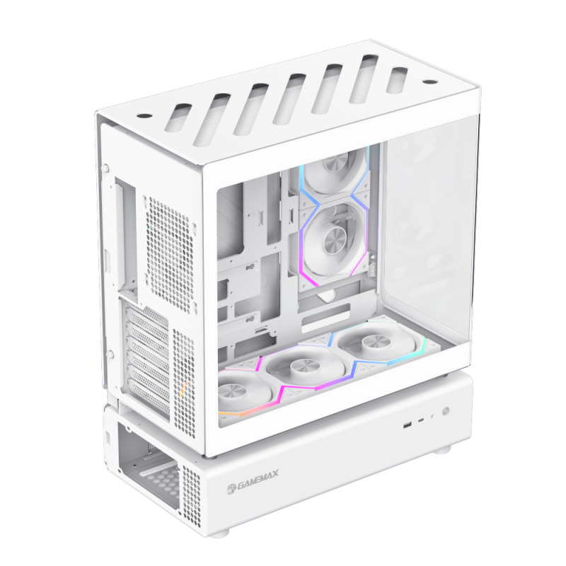 Компьютерный корпус Gamemax N80 WH White (12118000002) фото