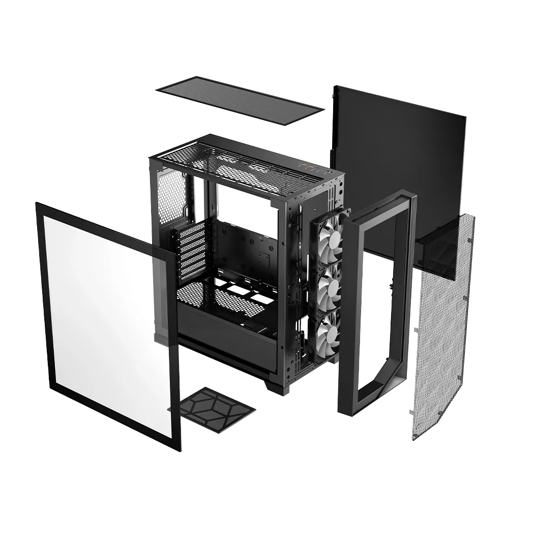 Корпус PCcooler C3D510 ARGB BLACK C3 D510 (C3D510 BK) фото