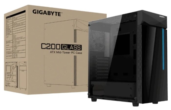 картинка Компьютерный корпус Gigabyte GB-C200G без Б/П от магазина itmag.kz