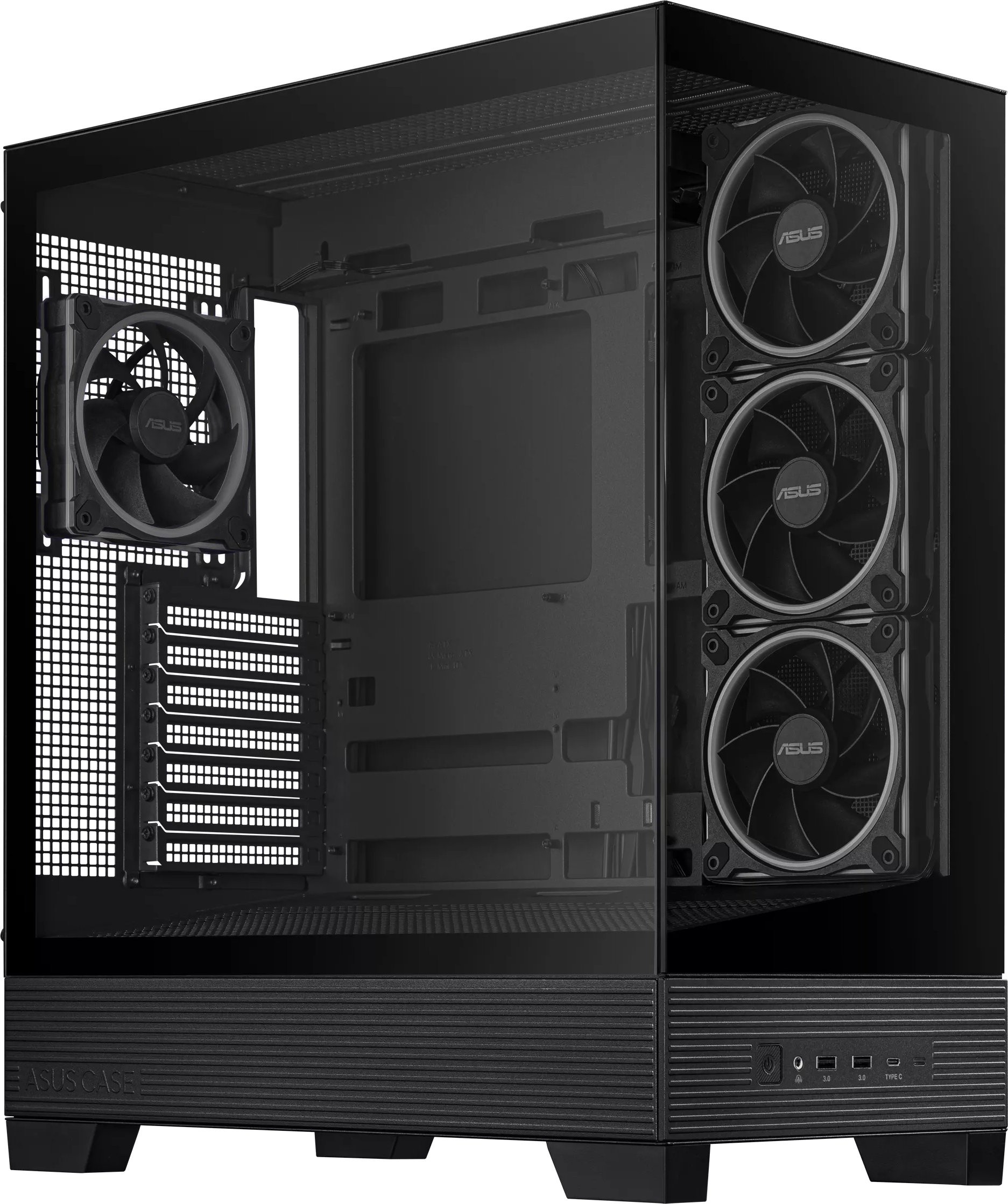 Корпус ASUS A31 PLUS BLACK (A31 PLUS TG ARGB BLACK) фото