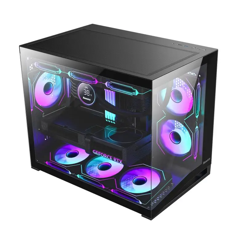Компьютерный корпус Huntkey S960 V2 StormX, Black (S960 V2 StormX B) фото