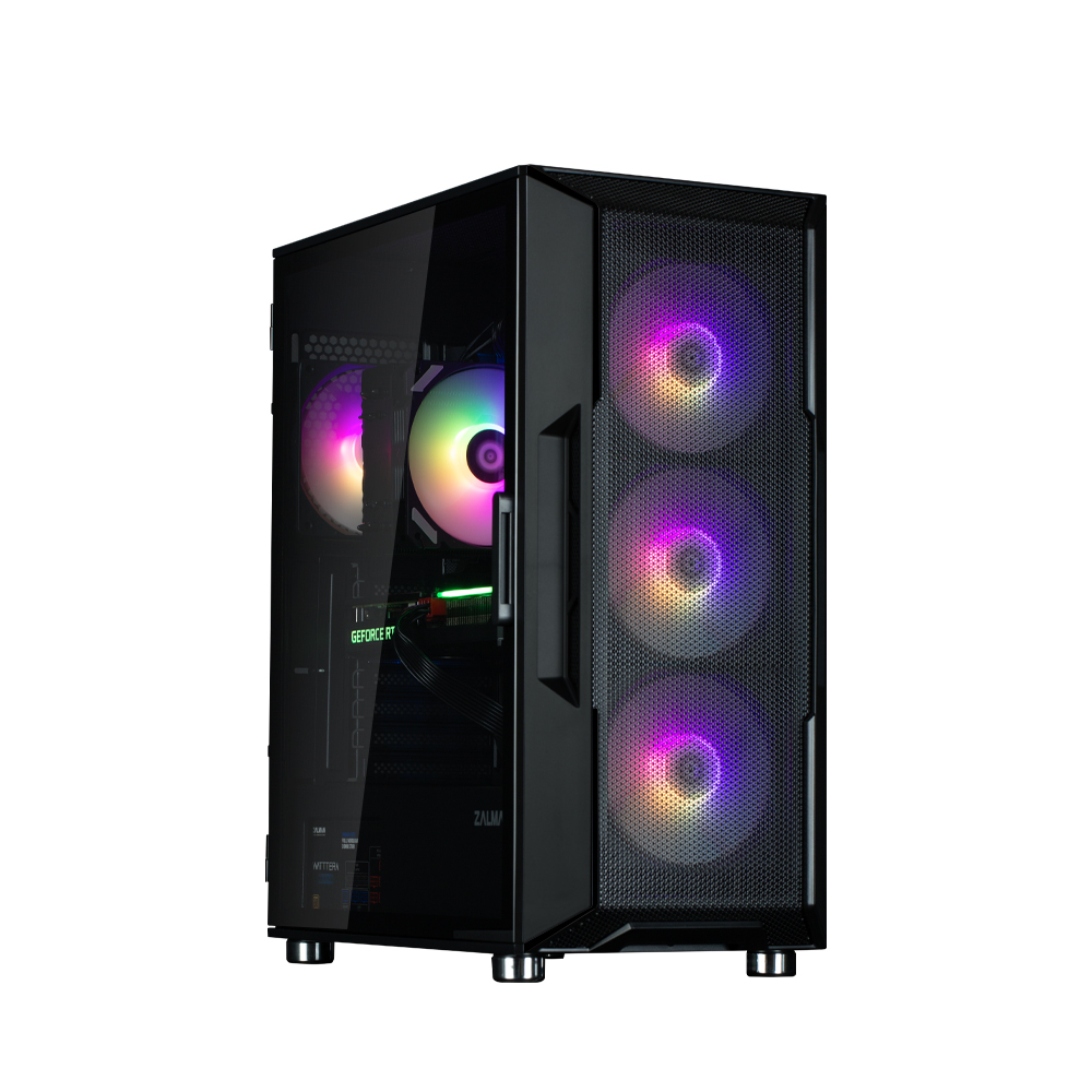 Компьютерный корпус Zalman i3 NEO ARGB Black  (i3 NEO ARGB Black) фото