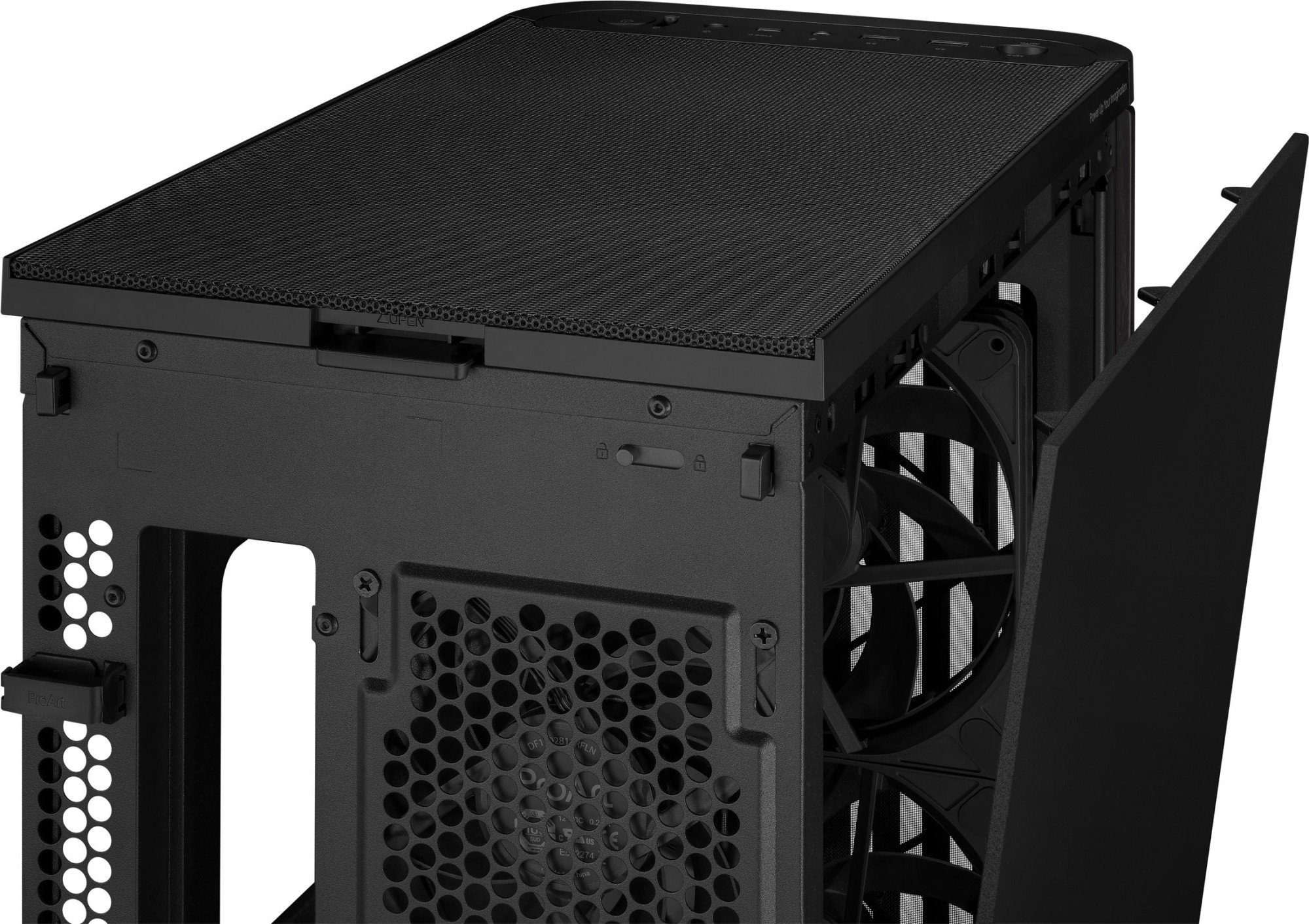 Корпус ASUS PROART PA401 WOOD METAL BLACK  (90DC00M0-B39010) фото