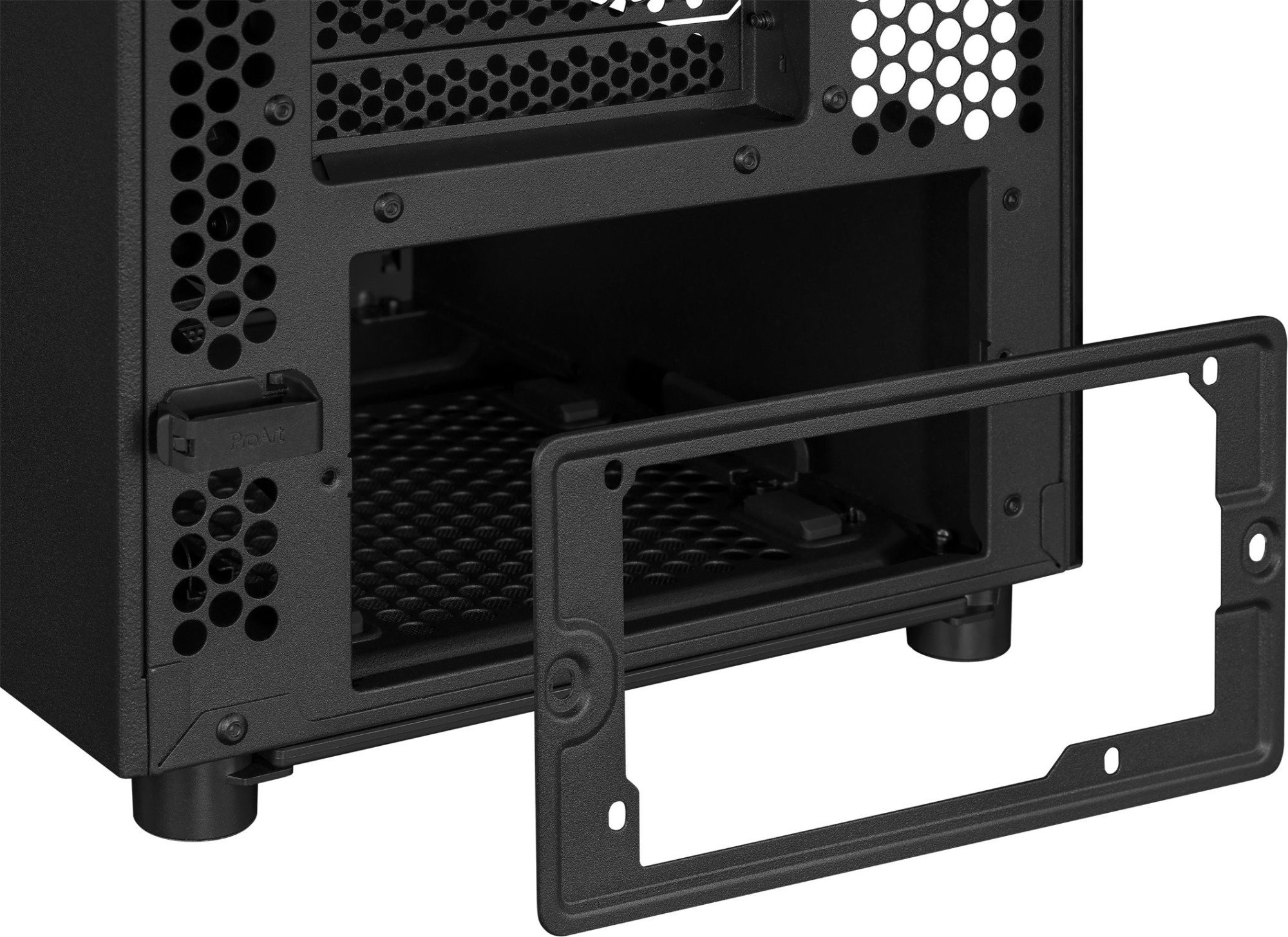 Корпус ASUS PROART PA401 WOOD TG BLACK  (90DC00M0-B39000) фото