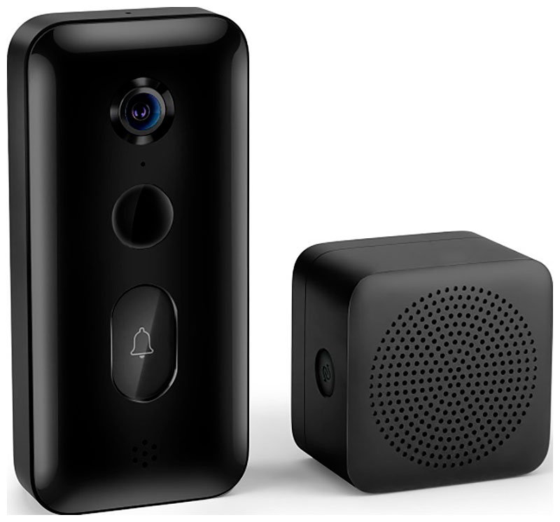 Умный дверной звонок Xiaomi Smart Doorbell 3 Черный (MJML06-FJ) фото