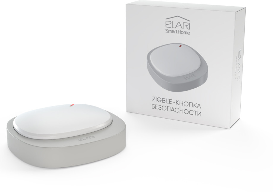 Умный датчик температуры и влажности ELARI Smart Sensor белый (GRD-TH1Z) фото