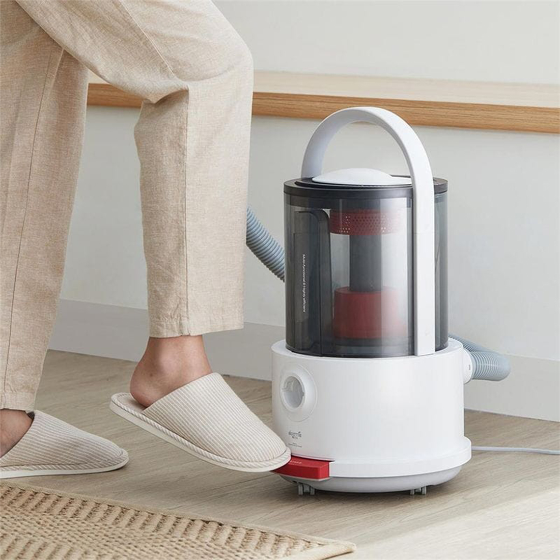 Пылесос моющий Deerma Vacuum Cleaner TJ200W Белый (TJ200W) фото