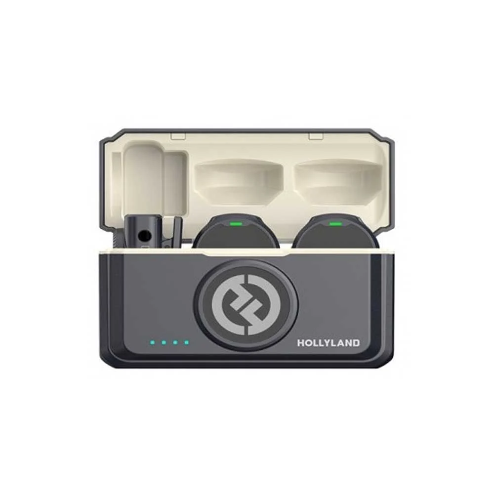 Петличный микрофон Hollyland Lark M2 Combo (Черный) (6976068112747) фото