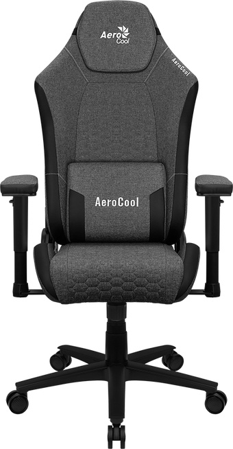 Кресло геймерское Aerocool Crown Ash, Black (CROWN ASH BLACK) фото