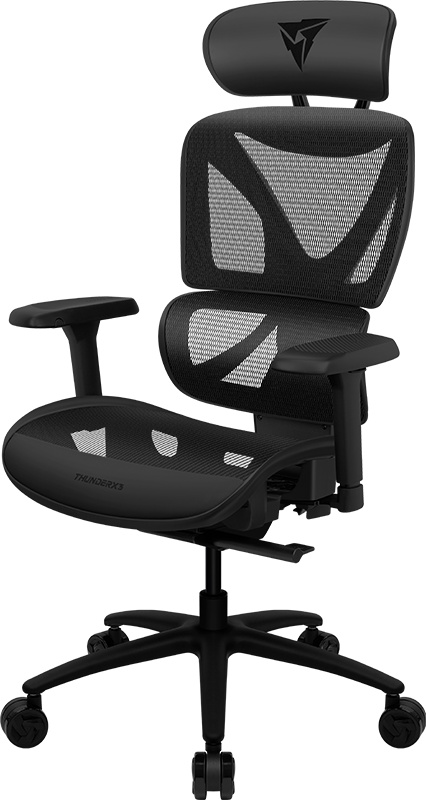 Кресло офисное ThunderX3 XTC-Mesh, Black (XTC-MESH BLACK) фото