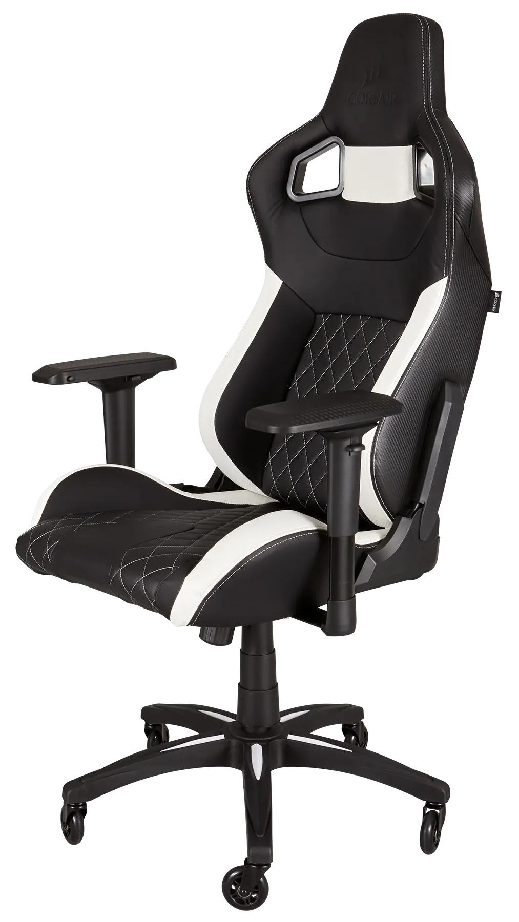 Игровое кресло Corsair T1 Race 2023  - Black and White (CF-9010060-WW) фото