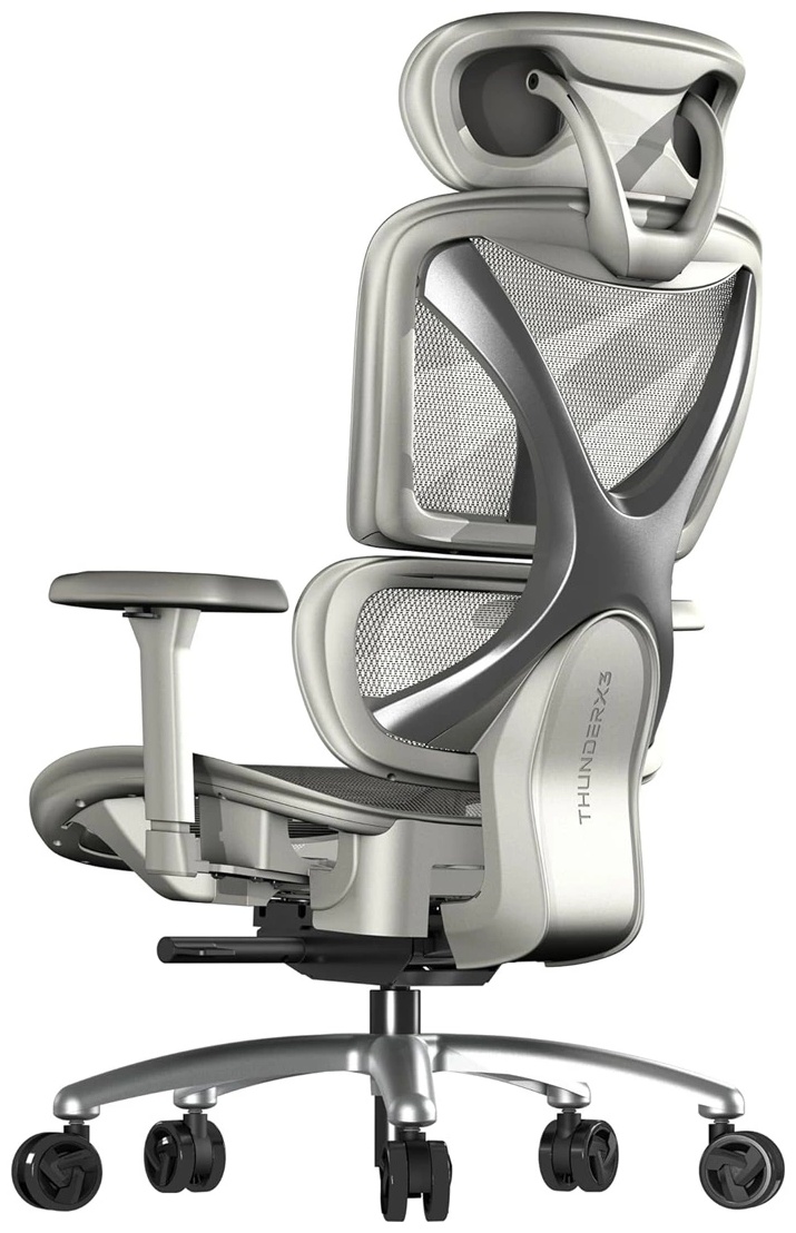 Кресло офисное ThunderX3 XTC-Mesh, Grey (XTC-MESH GREY) фото
