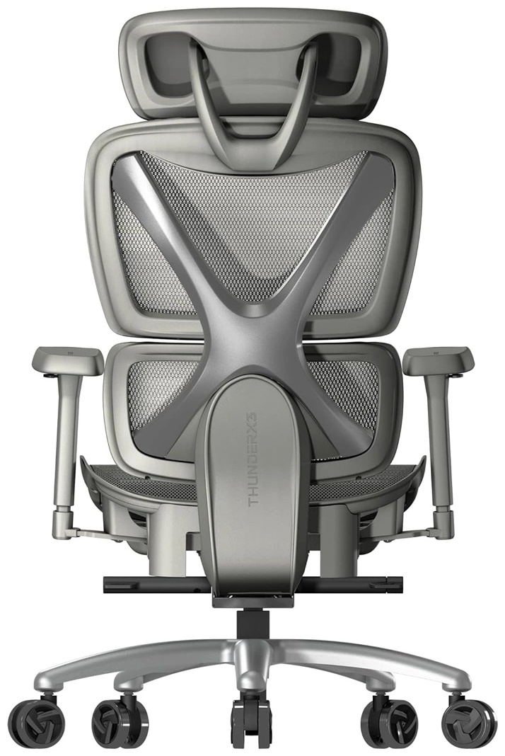 Кресло офисное ThunderX3 XTC-Mesh, Grey (XTC-MESH GREY) фото