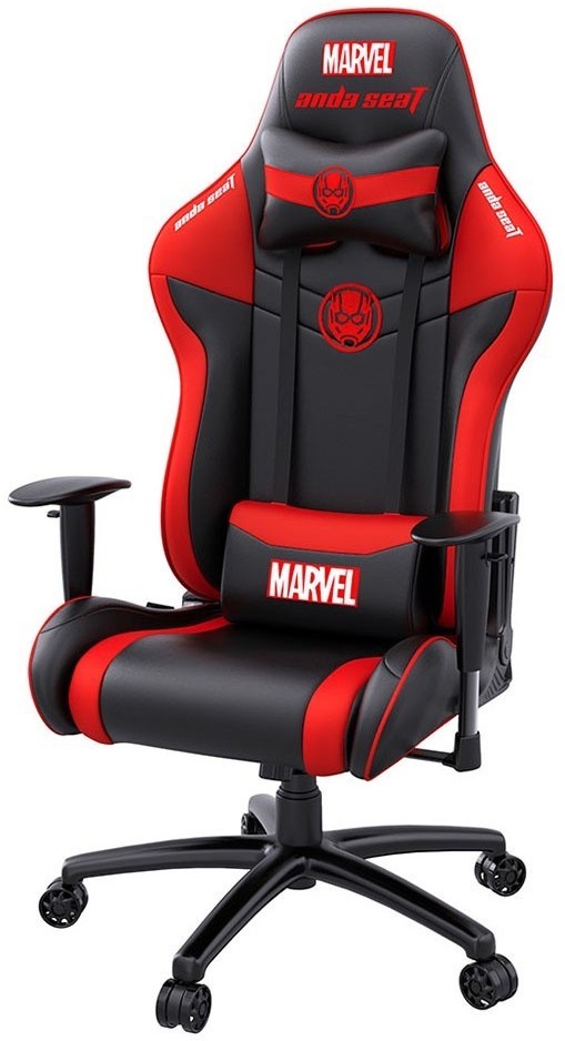 Кресло геймерское AndaSeat Ant Man Edition, Black-Red (AD5-04-BR-PV) фото