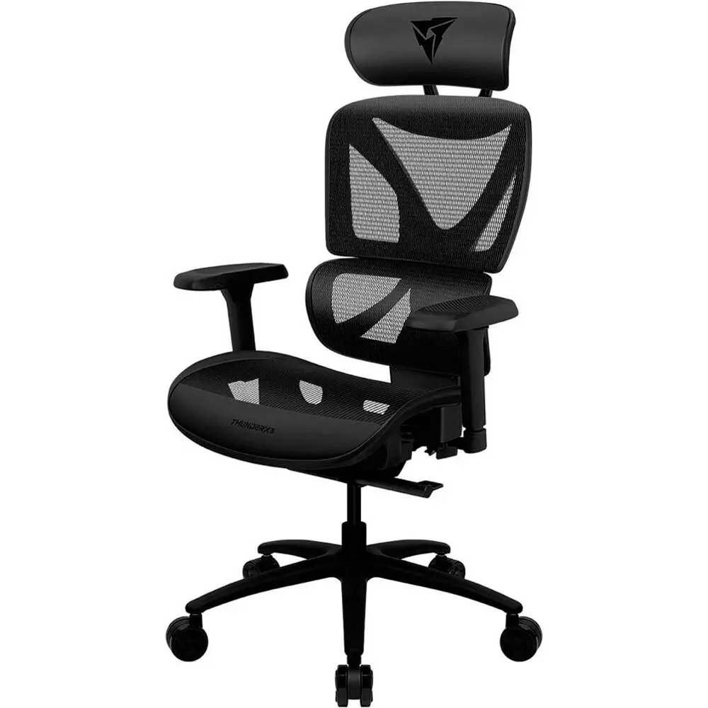 Кресло офисное ThunderX3 YTC-Mesh, Black (YTC-MESH BLACK) фото