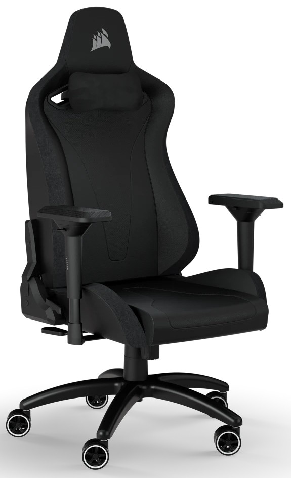 Игровое кресло Corsair TC200 Leatherette, Standard Fit - Black (CF-9010043-WW) фото