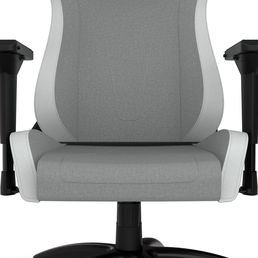 Игровое кресло Corsair TC200 Soft Fabric - Light Grey/White (CF-9010048-WW) фото