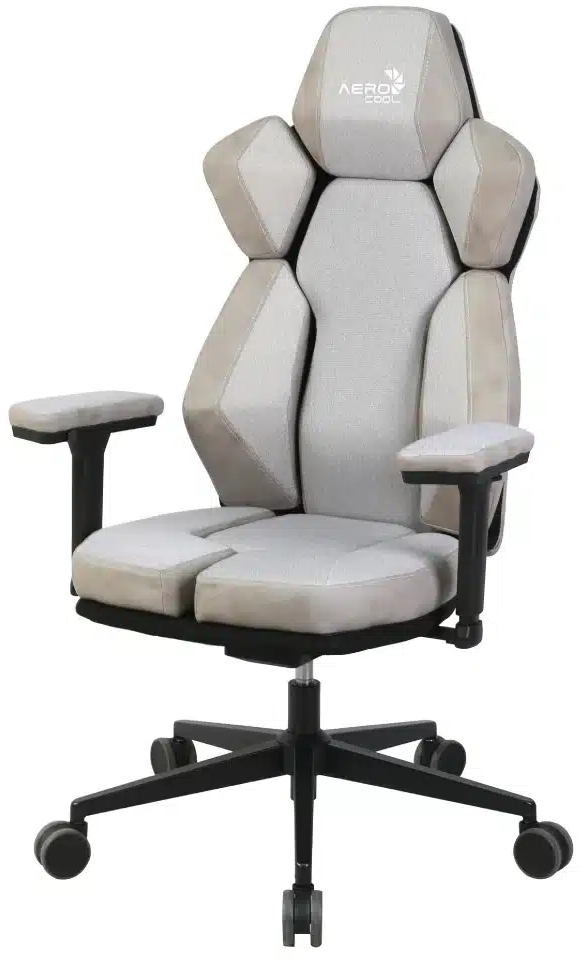 Игровое компьютерное кресло Aerocool XTAL-Loft Air Light Grey (TEGC-2100104.41) фото