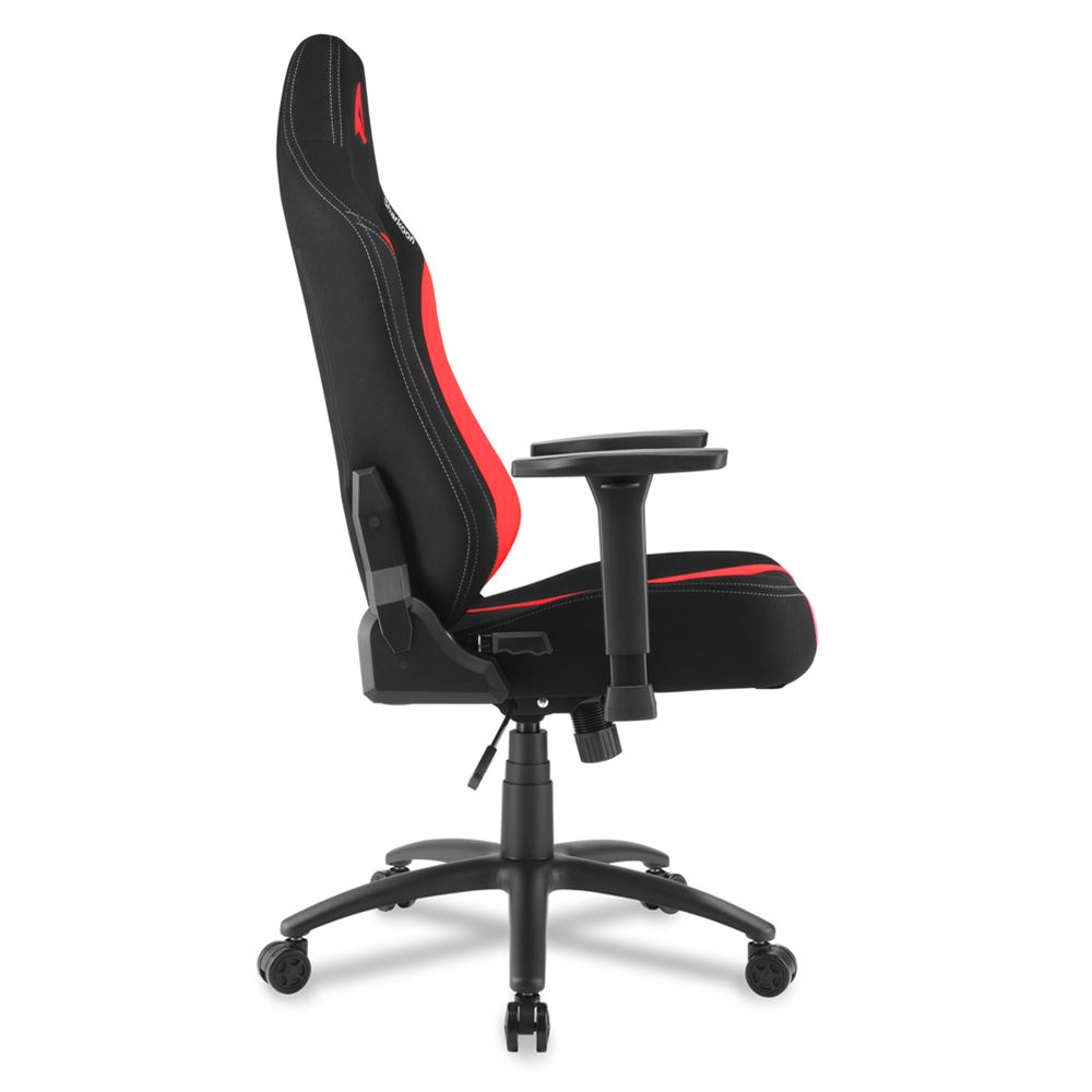 Кресло геймерское Sharkoon Skiller SGS20 Fabric, Black-Red (SKILLER SGS20 FABRIC/BLACK-RE) фото