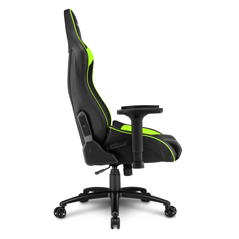 Игровое кресло Sharkoon Elbrus 3 Black/Green (Elbrus 3 Bk/Gn) фото