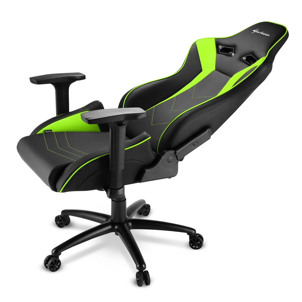 Игровое кресло Sharkoon Elbrus 3 Black/Green (Elbrus 3 Bk/Gn) фото