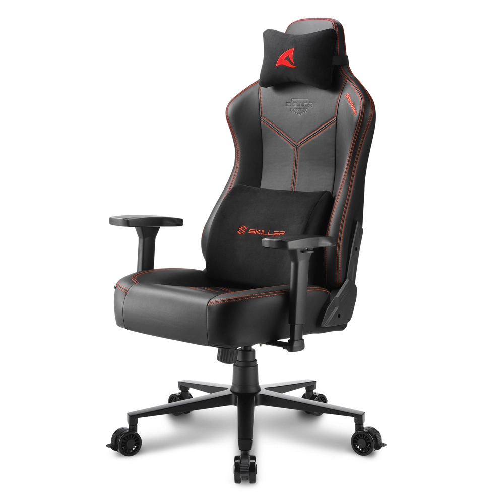 Игровое кресло Sharkoon Skiller SGS30 Black/Red (Skiller SGS30 Black/Red) фото