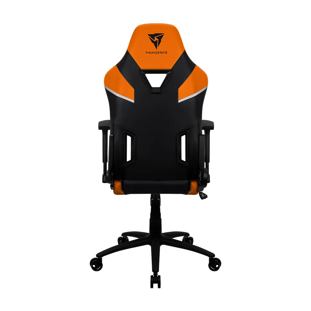 Кресло геймерское ThunderX3 TC5, регулировка высоты, подлокотник, 150 кг, Tiger-Orange (TC5-TIGER ORANGE) фото