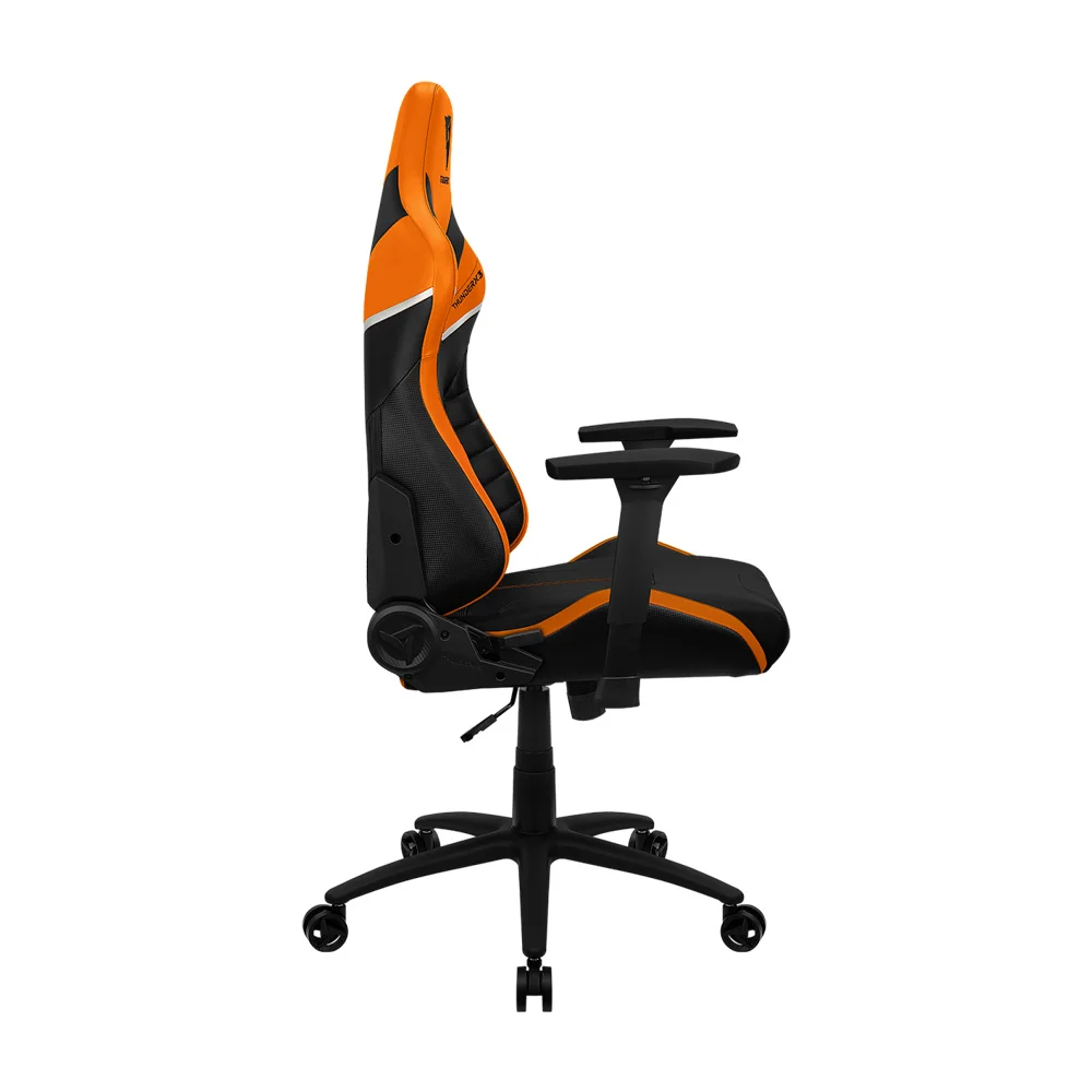 Кресло геймерское ThunderX3 TC5, регулировка высоты, подлокотник, 150 кг, Tiger-Orange (TC5-TIGER ORANGE) фото